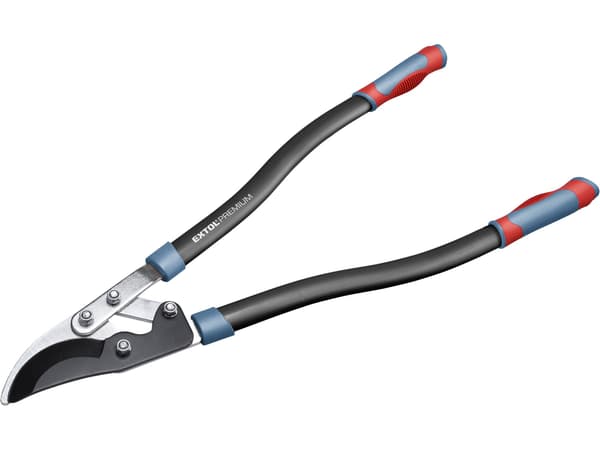 EXTOL PREMIUM grensax med utväxling, bypass, 730 mm, HCS