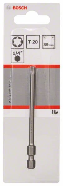 BOSCH Extra-hård skruvbits T20, 89 mm, 2607001652