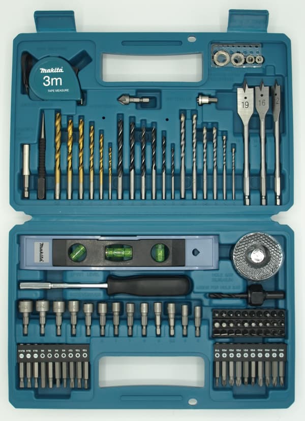 Makita bit- og borsæt, 102 dele, E-10730