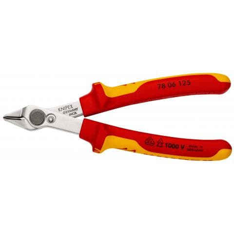 Knipex VDE precisionsavbitare för elektronik 125 mm