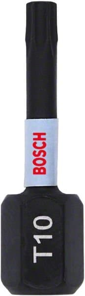 BOSCH Impact Control T10 bit, 25 mm, 2 stk. 2608522472