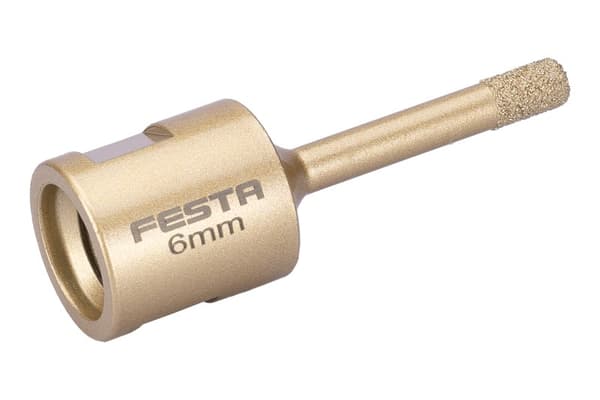 FESTA diamant hulbor 6 mm M14 til vinkelsliber