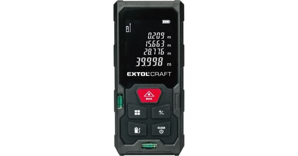 EXTOL CRAFT digital lasermåler 50 m 920202