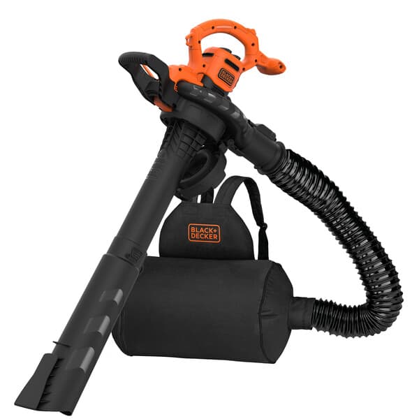 BLACK+DECKER elektrisk haveblæser/-suger/-kværn 3-i-1 2900 W BEBLV290