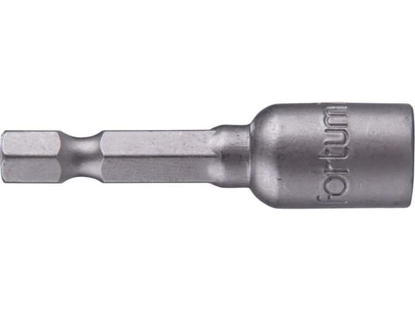 FORTUM magnetisk topnøgle 1/4" skaft, 7 x 48 mm, CrV 4741607