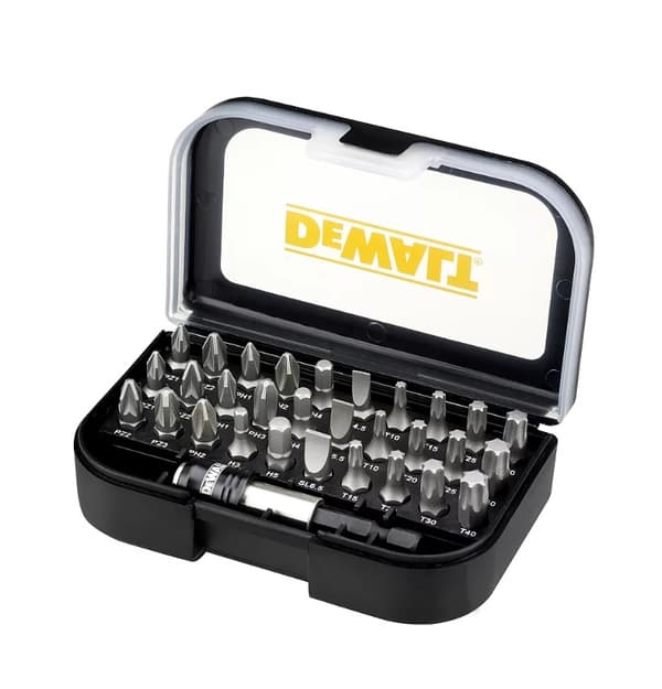 DeWalt 31-delars bitsats DT7944S med magnetisk bithållare
