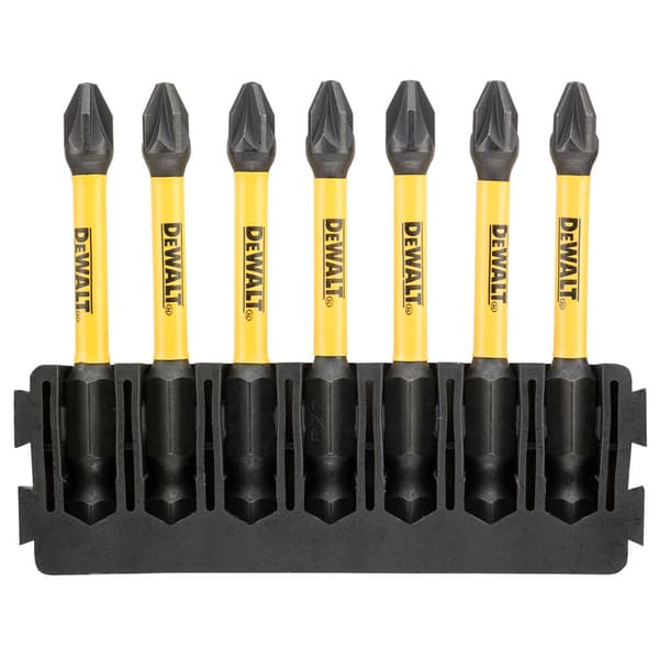 DeWalt Bitshållare 57 mm med 7 FLEXTORQ PZ2-bits DT70821