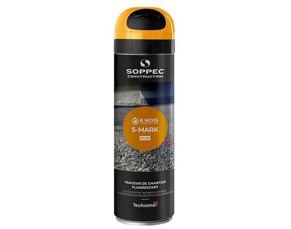LEVIOR fluorescerande märkspray S-MARK 6M orange 500 ml 13362.01
