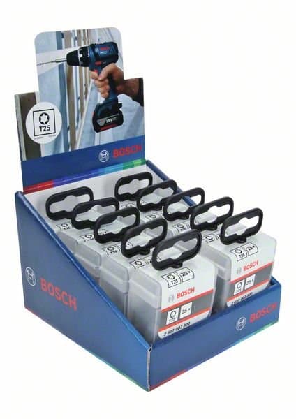 BOSCH bitsæt ExH T25 25 mm, 25 dele, Tic Tac 2607002800
