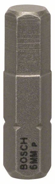 BOSCH Extra-hård skruvbits HEX 6, 25 mm, 3-pack 2607001728