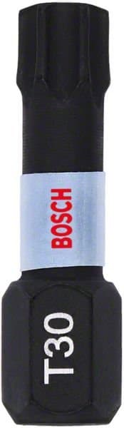 BOSCH T30 Impact Control-bit, 25 mm, 2 stk. 2608522477