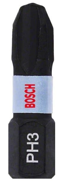 Bosch PH3 Impact Control -ruuvauskärki 25 mm, 2 kpl 2608522469
