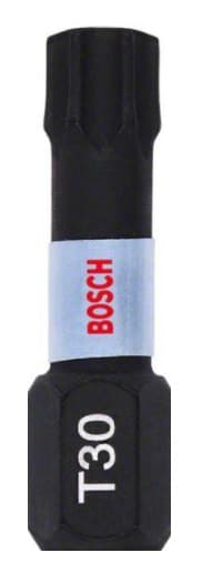 BOSCH T30 Impact Control-bit, 25 mm, 2 stk. 2608522477
