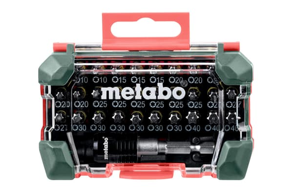 Metabo bitssats S2 Torx med magnetisk snabbbitshållare, 32 delar
