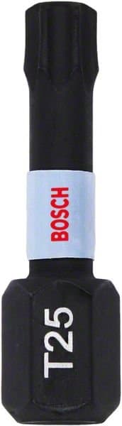 BOSCH Impact Control T25 Torx-kärki 25 mm, 2 kpl 2608522475