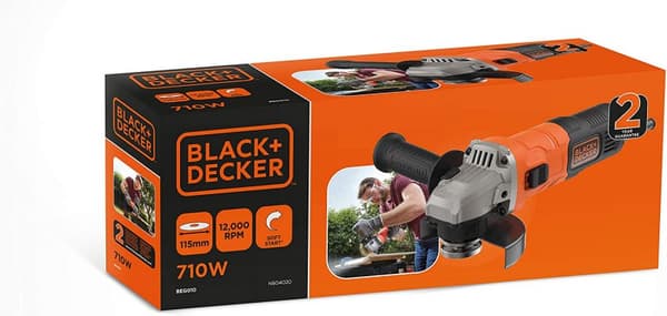 BLACK+DECKER vinkelsliber 710W BEG010