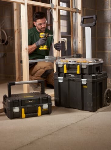 Stanley FatMax Pro-Stack 3-in-1 pyörillä varustettu työkalusäilytyssarja FMST1-80103