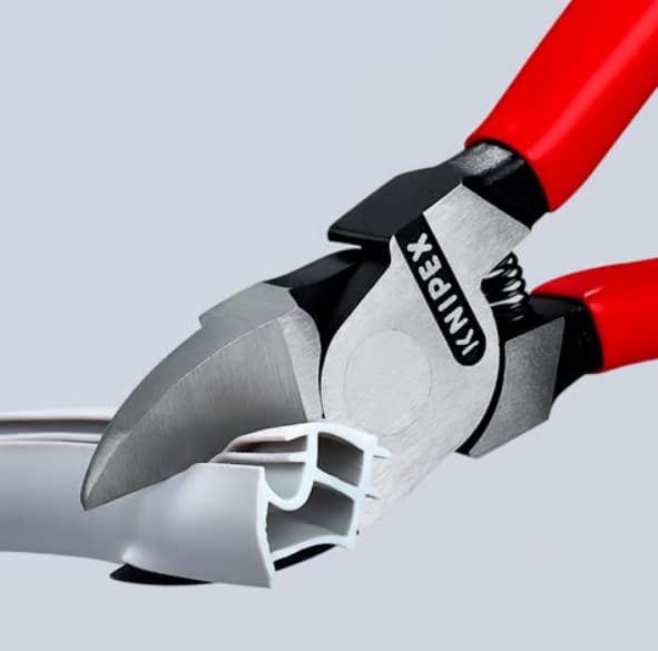 KNIPEX sidavbitare för plast, 160 mm 7201160