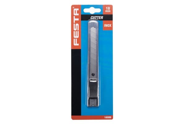 FESTA snap-off kniv i rustfrit stål 18 mm 16086.01