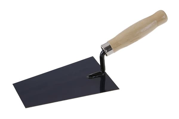 Muurauslasta terästä 160 x 110 mm puukahvalla