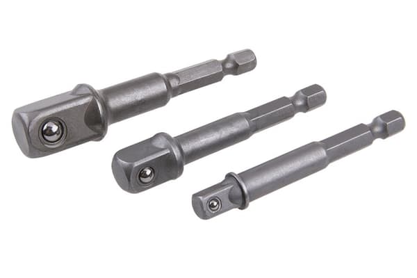 LEVIOR Adapterset för borrmaskin 1/4", 3/8", 1/2" 18604.01