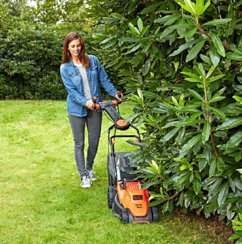 BLACK+DECKER elektrisk roterande gräsklippare 1600 W BEMW471ES