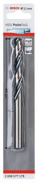 BOSCH HSS PointTeQ spiralbor 11,0 mm, 5 stk.