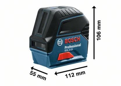 Bosch kombilaser GCL 2-50 Professional 0601066F01