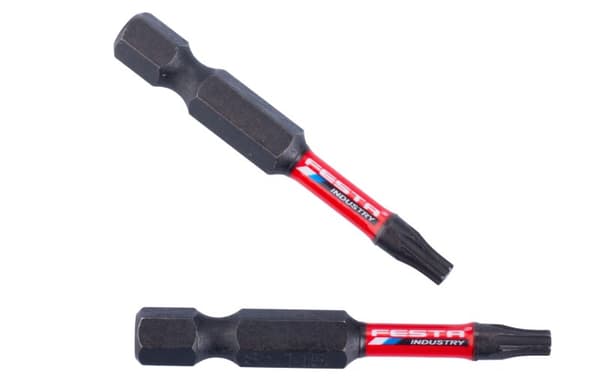 FESTA Torisionsbits INDUSTRY T15 50 mm S2 1/4" 2-pack 18721.01