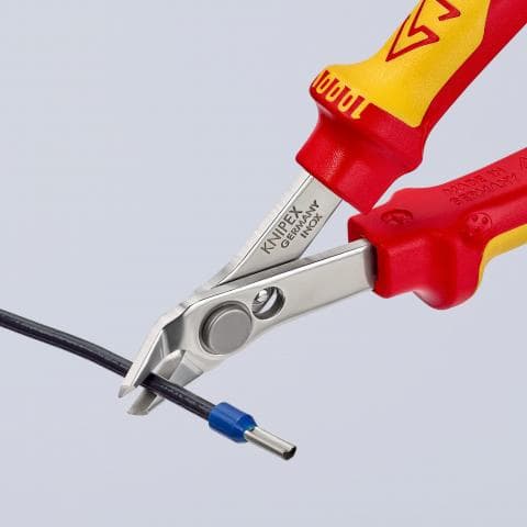 Knipex VDE precisionsavbitare för elektronik 125 mm