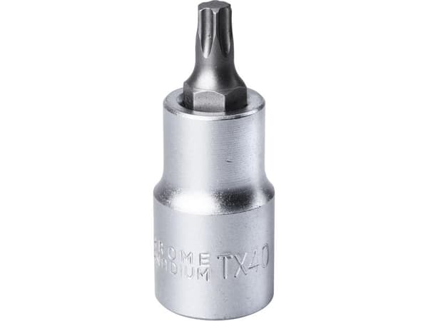 FORTUM Torx hylsbits 1/2", T40, L 55 mm