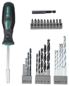 BOSCH 27-delars borr- och bitsats 2607017201