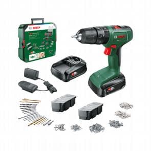 BOSCH Akumulátorová příklepová vrtačka EasyImpact 18V-40 + SystemBox 06039D810D