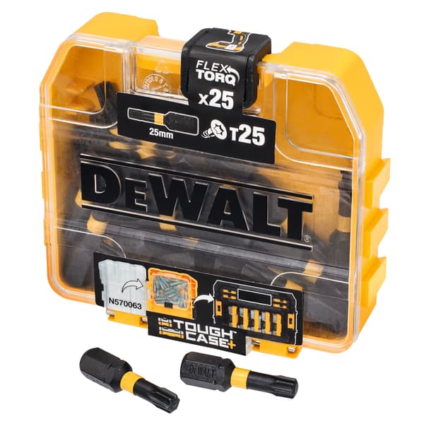 DeWalt Torx T25 -bitsisarja 25 mm, 25 kpl DT70558T