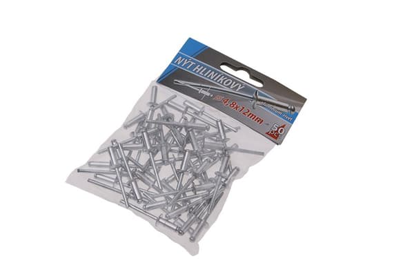 LEVIOR Aluminiumnitar 4,8 x 12 mm, 50 st.
