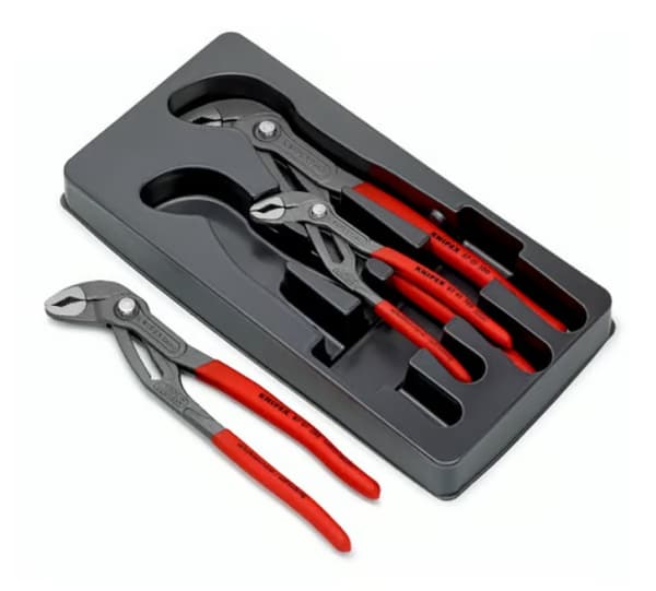 KNIPEX Cobra vandpumpetangsæt, 3 dele, 002009V02