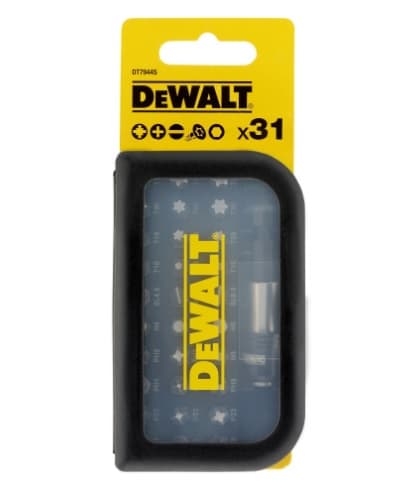 DeWalt 31-delars bitsats DT7944S med magnetisk bithållare
