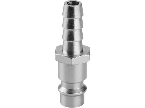 EXTOL PREMIUM Snabbkoppling luftnippel för slang, 1/4"