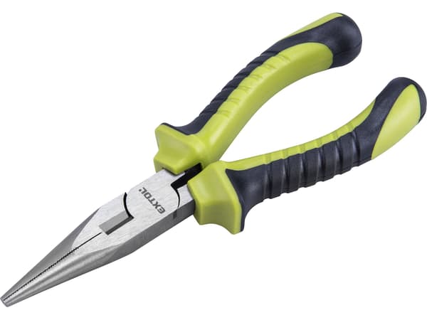 EXTOL CRAFT Halvrundtang lige, 160 mm