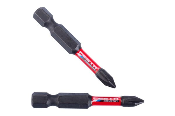 FESTA industri torx-bit PH1 50 mm S2 1/4" torbitsæt, 2 stk.