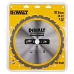 DeWALT sahanterä puulle 315 x 30 mm DT1961