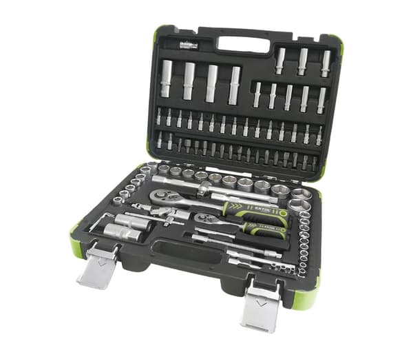 EXTOL CRAFT hylsysarja 94 osaa, 1/4" ja 1/2", 918094