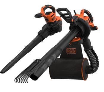 BLACK+DECKER elektrisk løvsuger/løvblæser/kværn 3-i-1 3000 W BEBLV301