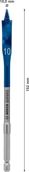 BOSCH EXPERT SelfCut Speed puupora 10 x 152 mm, 1 kpl