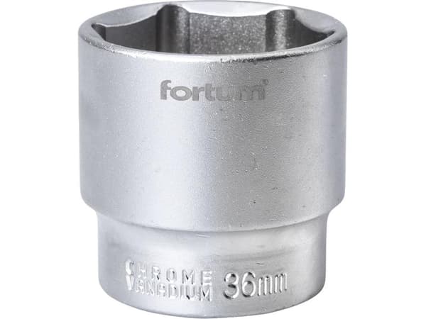 FORTUM hylsa 1/2", 36 mm, L 47 mm