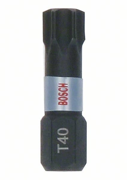 BOSCH Impact bitsats T40 25 mm, 25 st, Tic Tac 2607002808