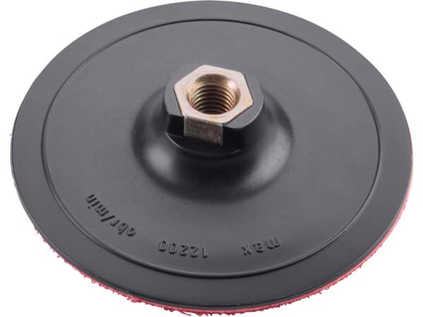EXTOL CRAFT slipplatta med kardborre M14 Ø125 mm