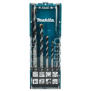 Makita TCT-borbitsæt med cylindrisk skaft til multi-materiale, 5 dele, E-14255