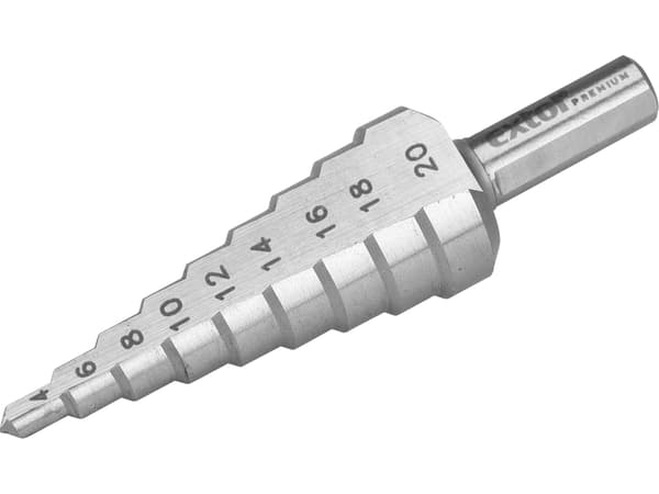 EXTOL PREMIUM stegborr 4–20 mm, HSS-M2, 8801162