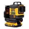 DeWALT vihreä 3x360° ristilaser DCLE34031D1, 18V/2Ah